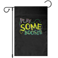 Funny Play Some Boosie Mardi Gras Garden Flag Beads Carnival Louisiana