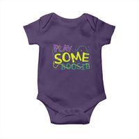 Funny Play Some Boosie Mardi Gras Baby Onesie Beads Carnival Louisiana