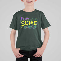 Funny Play Some Boosie Mardi Gras T Shirt For Kid Beads Carnival Louisiana