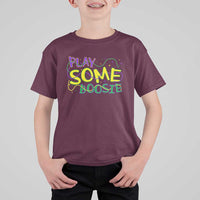 Funny Play Some Boosie Mardi Gras T Shirt For Kid Beads Carnival Louisiana