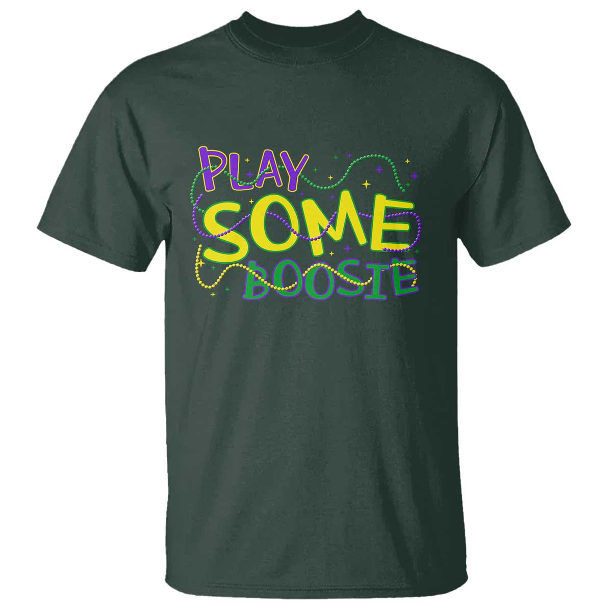 Funny Play Some Boosie Mardi Gras T Shirt Beads Carnival Louisiana