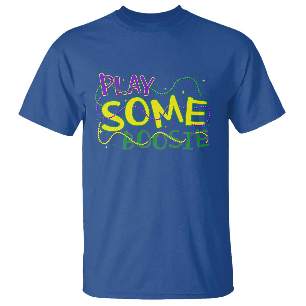 Funny Play Some Boosie Mardi Gras T Shirt Beads Carnival Louisiana