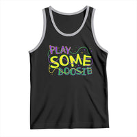 Funny Play Some Boosie Mardi Gras Tank Top Beads Carnival Louisiana