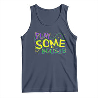 Funny Play Some Boosie Mardi Gras Tank Top Beads Carnival Louisiana