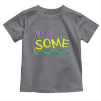 Funny Play Some Boosie Mardi Gras Toddler T Shirt Beads Carnival Louisiana