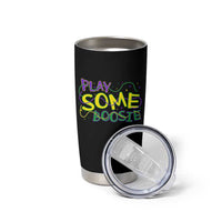 Funny Play Some Boosie Mardi Gras Tumbler Cup Beads Carnival Louisiana