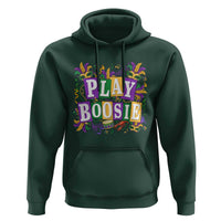 Funny Play Boosie Mardi Gras Hoodie Fat Tuesday Carnival Fleur De Lis Music