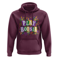 Funny Play Boosie Mardi Gras Hoodie Fat Tuesday Carnival Fleur De Lis Music