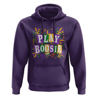 Funny Play Boosie Mardi Gras Hoodie Fat Tuesday Carnival Fleur De Lis Music