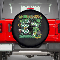67 St Patricks Day Spare Tire Cover Funny Six Seven Meme Lucky Shamrock