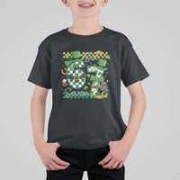 67 St Patricks Day T Shirt For Kid Funny Six Seven Meme Lucky Shamrock