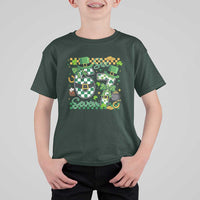 67 St Patricks Day T Shirt For Kid Funny Six Seven Meme Lucky Shamrock