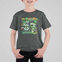 67 St Patricks Day T Shirt For Kid Funny Six Seven Meme Lucky Shamrock