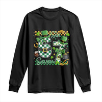 67 St Patricks Day Long Sleeve Shirt Funny Six Seven Meme Lucky Shamrock