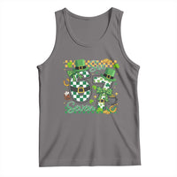 67 St Patricks Day Tank Top Funny Six Seven Meme Lucky Shamrock