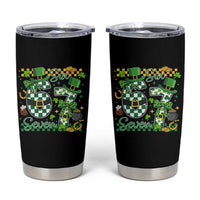 67 St Patricks Day Tumbler Cup Funny Six Seven Meme Lucky Shamrock