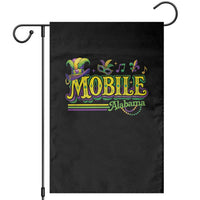 Mardi Gras Mobile Alabama AL Carnival Beads Garden Flag