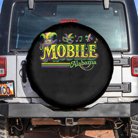 Mardi Gras Mobile Alabama AL Carnival Beads Spare Tire Cover