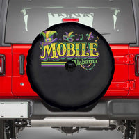 Mardi Gras Mobile Alabama AL Carnival Beads Spare Tire Cover