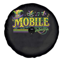 Mardi Gras Mobile Alabama AL Carnival Beads Spare Tire Cover