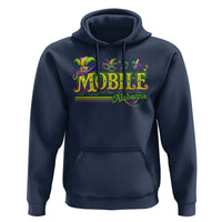Mardi Gras Mobile Alabama AL Carnival Beads Hoodie