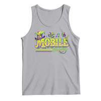 Mardi Gras Mobile Alabama AL Carnival Beads Tank Top