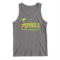 Mardi Gras Mobile Alabama AL Carnival Beads Tank Top
