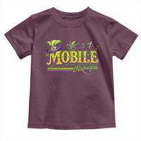 Mardi Gras Mobile Alabama AL Carnival Beads Toddler T Shirt