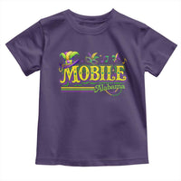 Mardi Gras Mobile Alabama AL Carnival Beads Toddler T Shirt