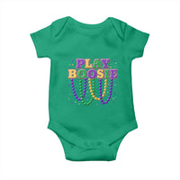 Funny Play Boosie Mardi Gras Baby Onesie Beads Fat Tuesday Carnival