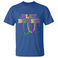 Funny Play Boosie Mardi Gras T Shirt Beads Fat Tuesday Carnival
