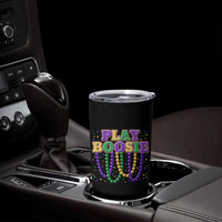 Funny Play Boosie Mardi Gras Tumbler Cup Beads Fat Tuesday Carnival