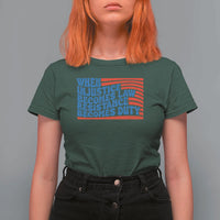 When Injustice Becomes Law Resistance Becomes Duty T Shirt For Women Thomas Jefferson Quotes