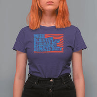 When Injustice Becomes Law Resistance Becomes Duty T Shirt For Women Thomas Jefferson Quotes
