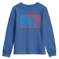 When Injustice Becomes Law Resistance Becomes Duty Youth Sweatshirt Thomas Jefferson Quotes