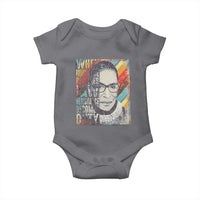 When Injustice Becomes Law Resistance Becomes Duty Baby Onesie RBG Quote