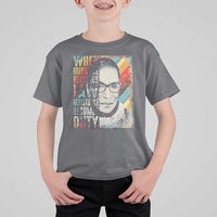 When Injustice Becomes Law Resistance Becomes Duty T Shirt For Kid RBG Quote