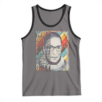 When Injustice Becomes Law Resistance Becomes Duty Tank Top RBG Quote