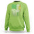 Irish Pride Sweatshirt American Flag Celtic Cross Shamrock St Patrick's Day