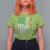 Irish Pride T Shirt For Women American Flag Celtic Cross Shamrock St Patrick's Day