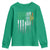Irish Pride Youth Sweatshirt American Flag Celtic Cross Shamrock St Patrick's Day