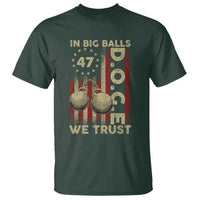 DOGE In Big Balls We Trust 2025 T Shirt Vintage Betsy Ross Flag