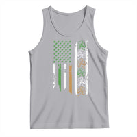 Funny Irish American Vintage Shamrock Flag Tank Top