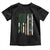 Funny Irish American Vintage Shamrock Flag Toddler T Shirt