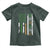 Funny Irish American Vintage Shamrock Flag Toddler T Shirt