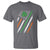 Funny Irish American Flag Shamrock T Shirt