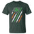 Funny Irish American Flag Shamrock T Shirt