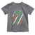 Funny Irish American Flag Shamrock Toddler T Shirt