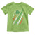 Funny Irish American Flag Shamrock Toddler T Shirt