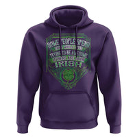 Funny Irish Pride Hoodie Some People Spend Their Whole Lives Trying To Be Awesome Others Are Born Irish
